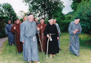 Der Auftritt des „Büßerchors“ war ein Höhepunkt des Heimatspiels im Jahr 1999. Nach 24 Jahren soll der Chor 2023 wieder zu hören sein. Foto: Heimatverein